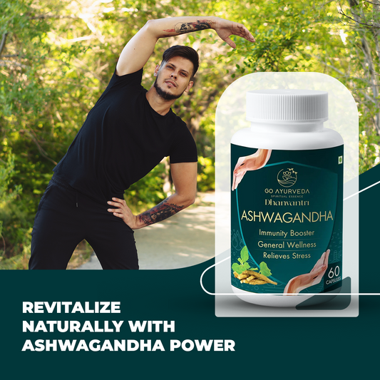 Ashwagandha Capsules | For Deep Sleep | Immunity Booster | 60 Capsules