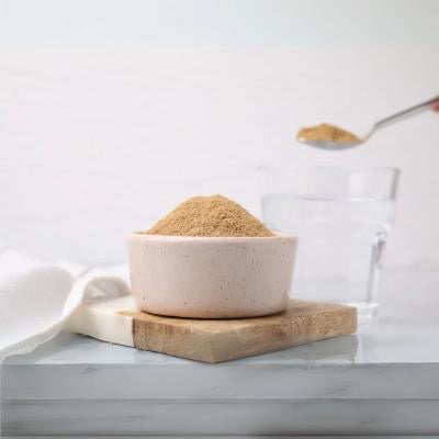 Take 1 Teaspoon (approx. 5g) of Moringa powder once or twice daily.