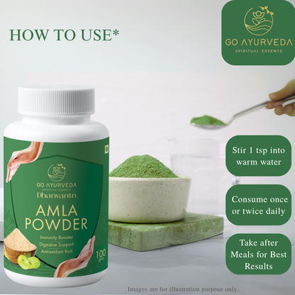Amla Powder | Rich in Vitamin C | Supports Immunity, Hair & Skin Health