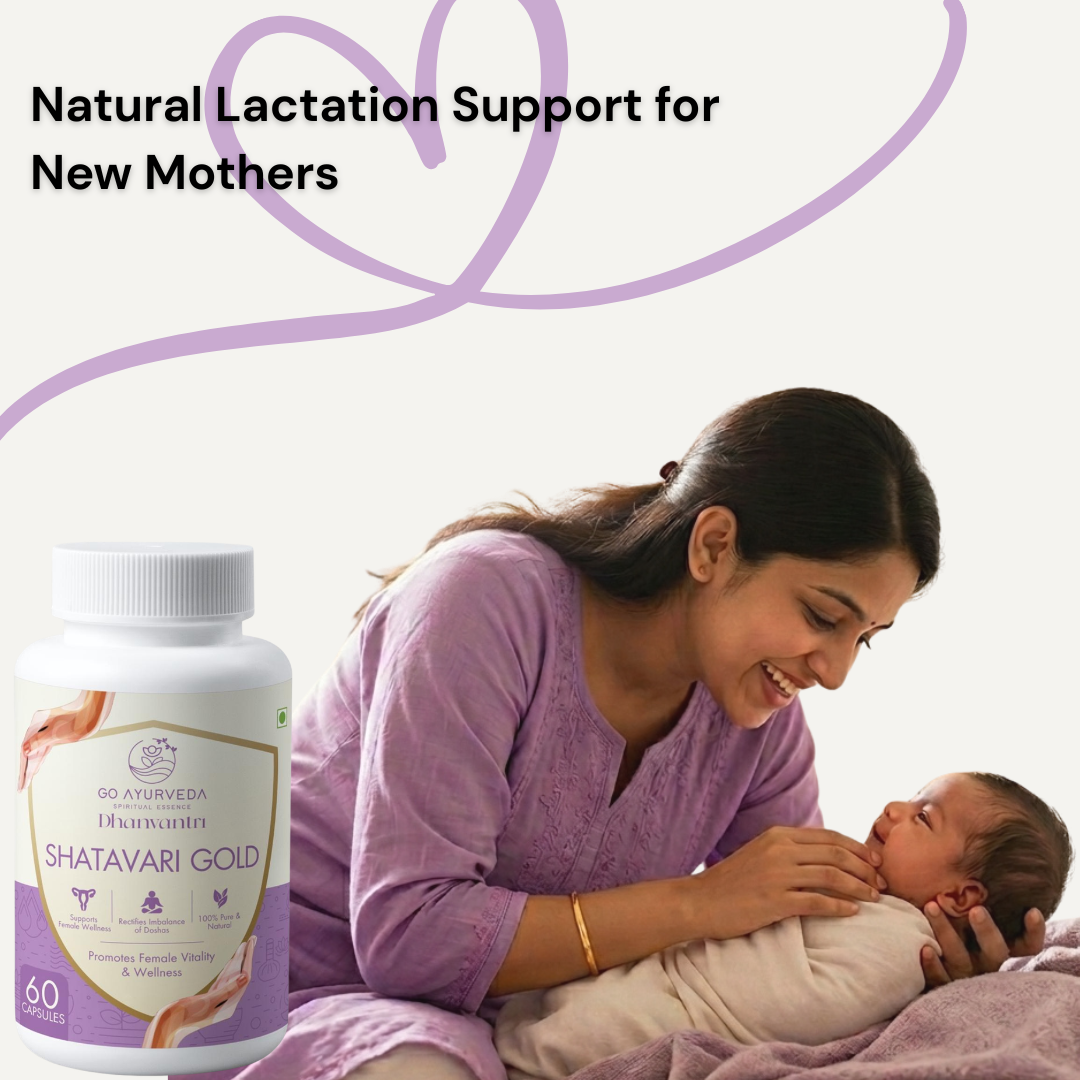 Shatavari Gold Capsules | For Hormonal Balance, PCOD & Women’s Wellness | 60 Capsules