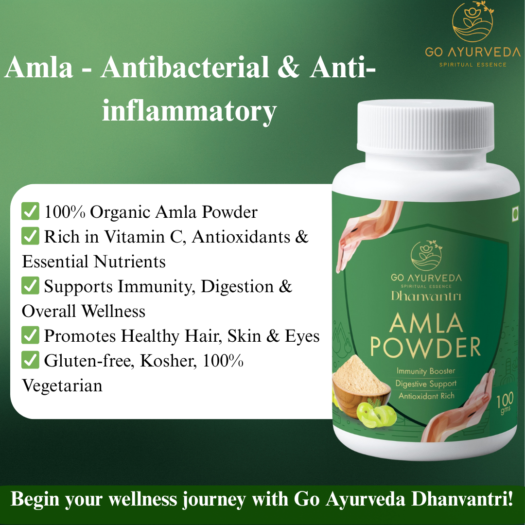 Amla Powder | Rich in Vitamin C | Supports Immunity, Hair & Skin Health