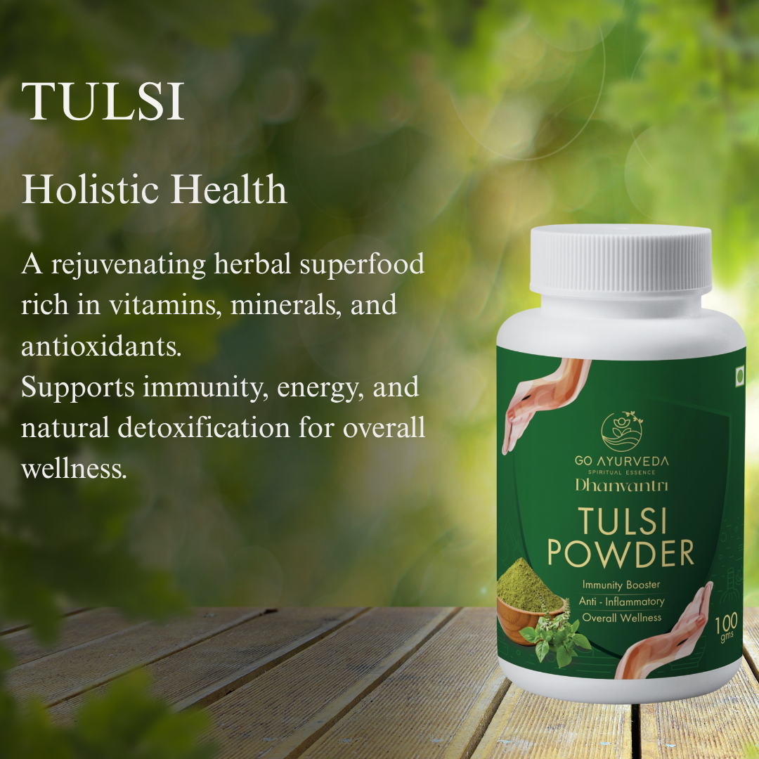 Tulsi Powder | Immunity, Energy & Bone Support | 100g