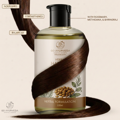 Herbal Hair Oil | Reduces Hair Fall |Nourishes the Scalp | 200ml