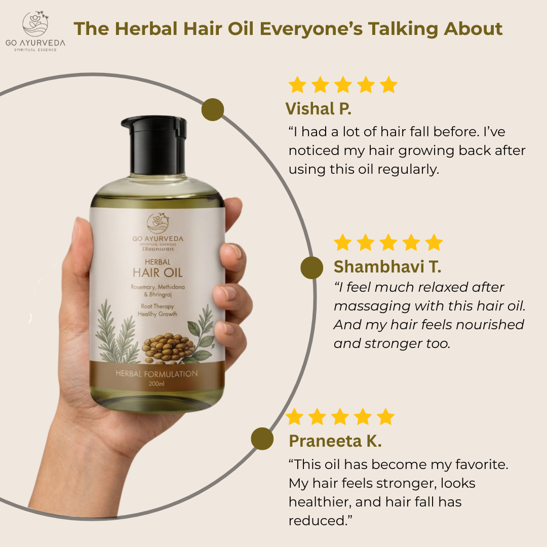 Herbal Hair Oil | Reduces Hair Fall |Nourishes the Scalp | 200ml