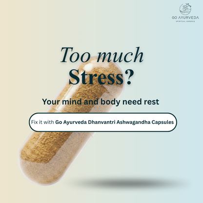 Ashwagandha Capsules | For Deep Sleep | Immunity Booster | 60 Capsules