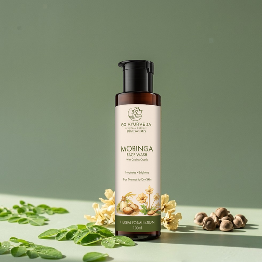 Moringa Face Wash | Hydrates, Nourishes & Brightens Skin | For Normal to Dry Skin | 100ml