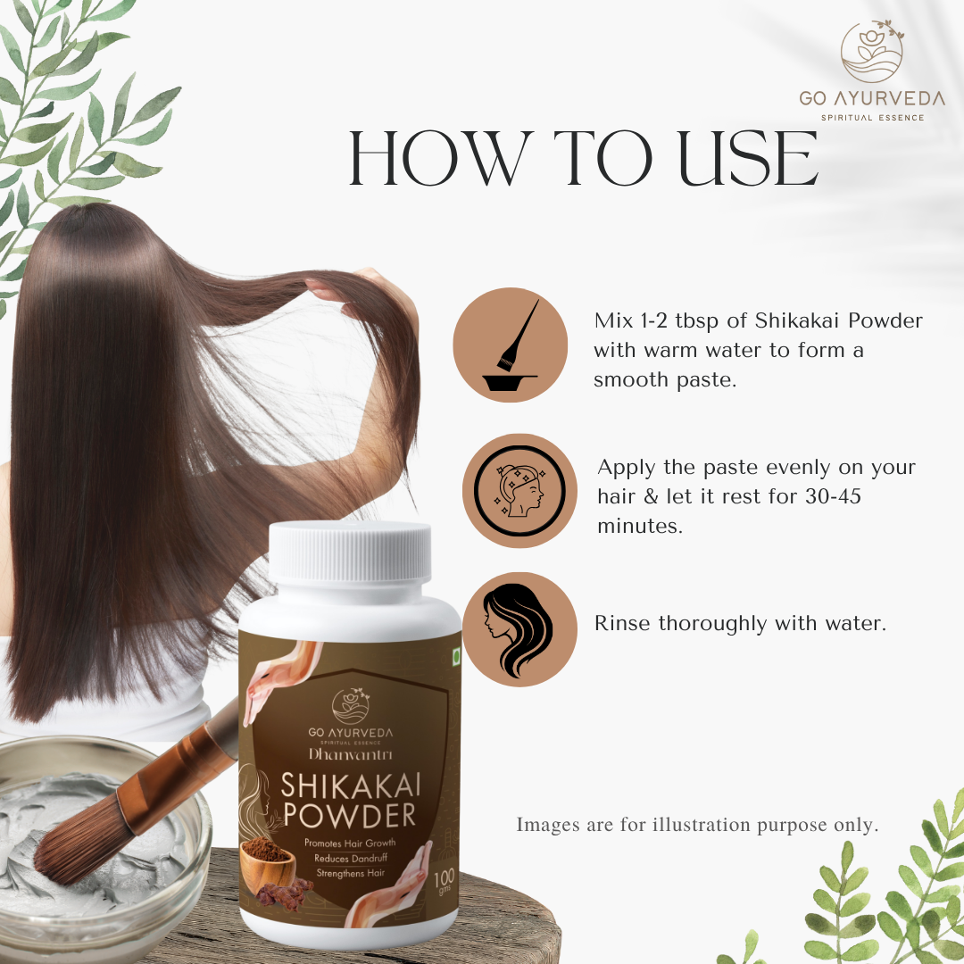 Shikakai Powder | Hair Pack | Promotes Hair Growth & Strength | 100g