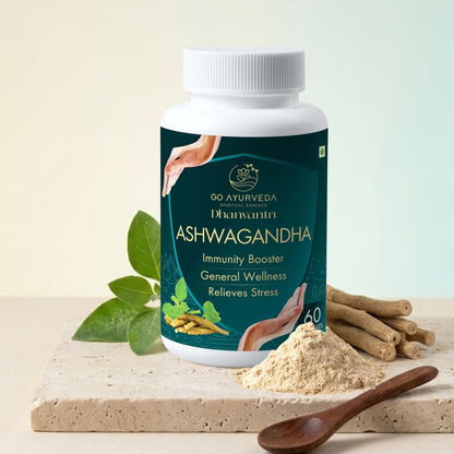 Ashwagandha Capsules | For Deep Sleep | Immunity Booster | 60 Capsules