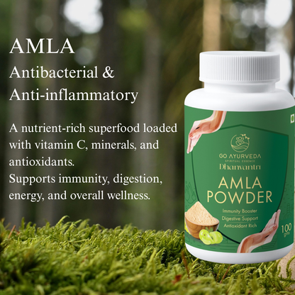 Amla Powder | Rich in Vitamin C | Supports Immunity, Hair & Skin Health
