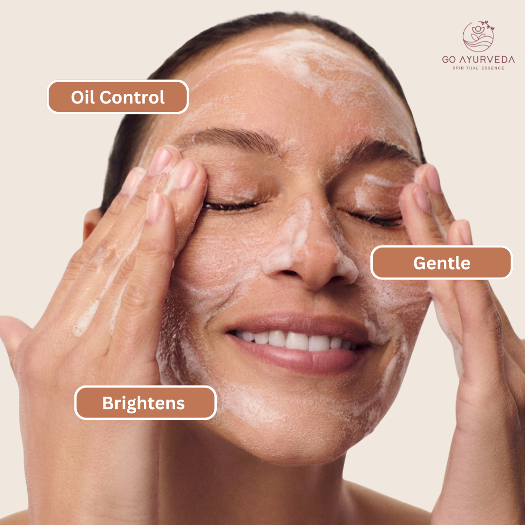 Manjhistha Face Wash | Controls Excess Oil, Gently Cleanses & Brightens Skin | For Oily & Acne-Prone Skin | 100ml