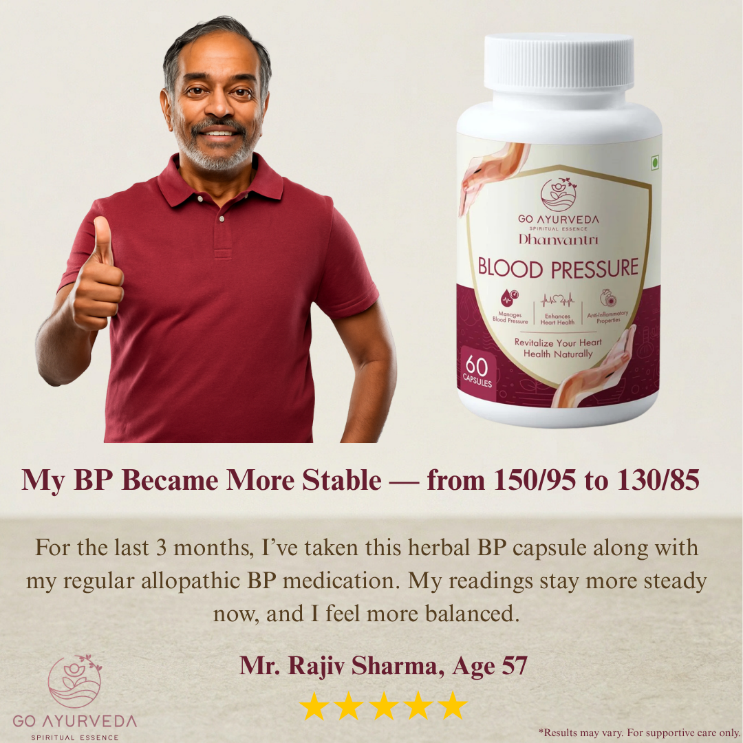 Blood Pressure Capsules | Control High Blood Pressure | 60 Capsules