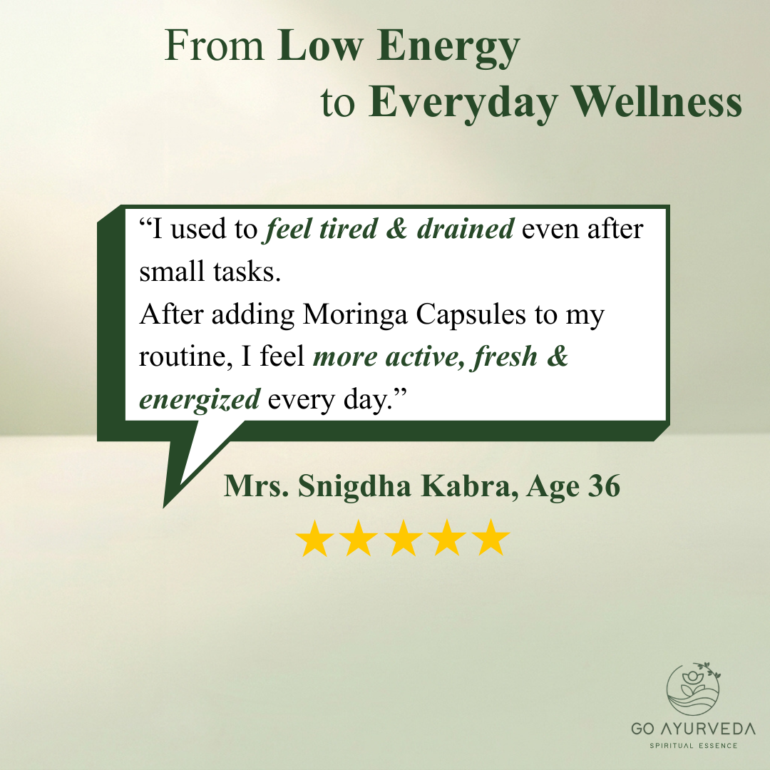 Moringa Capsules | For Improved Metabolism | For Daily Nutrition | 60 Capsules