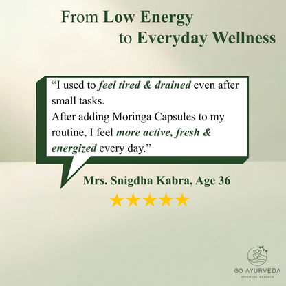 Moringa Capsules | For Improved Metabolism | For Daily Nutrition | 60 Capsules