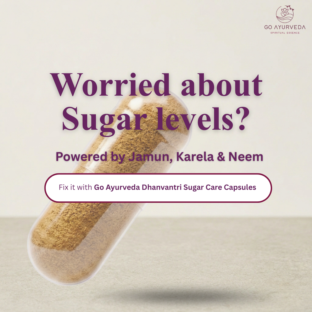 Sugar Care Capsules | Blood Sugar Control | Jamun, Karela & Methi | 60 Capsules