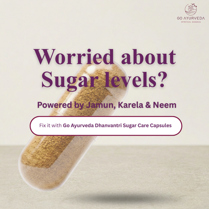 Sugar Care Capsules | Blood Sugar Control | Jamun, Karela & Methi | 60 Capsules