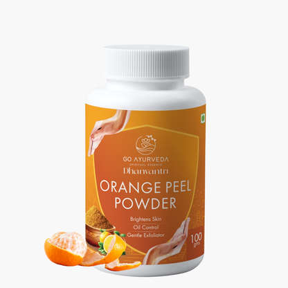 Orange Peel Powder | Face Pack | Brighten, Refresh & Even Skin Tone | 100g