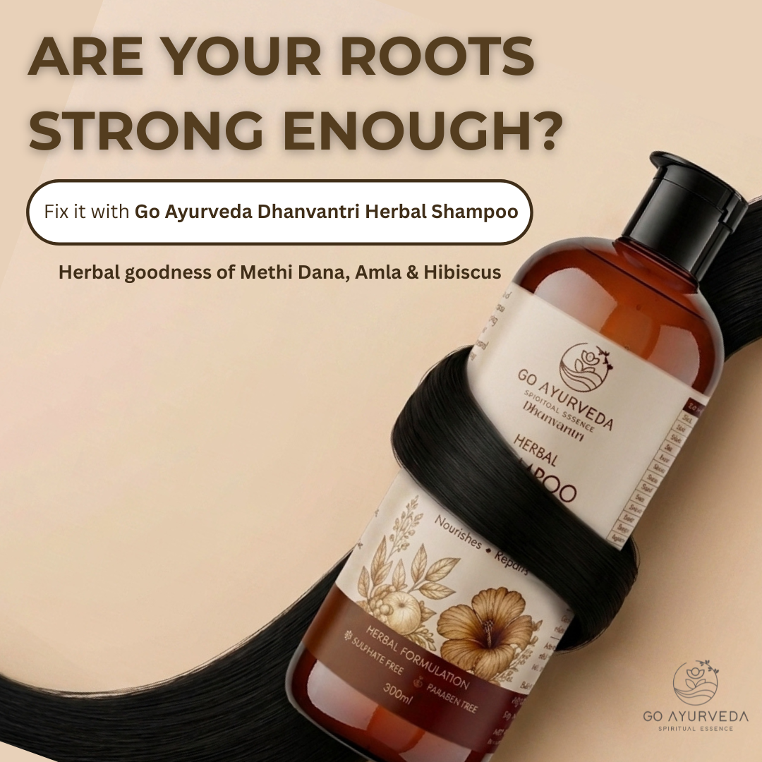 Herbal Shampoo | Strengthens Hair Roots, Reduces Breakage & Nourishes Hair | 300ml