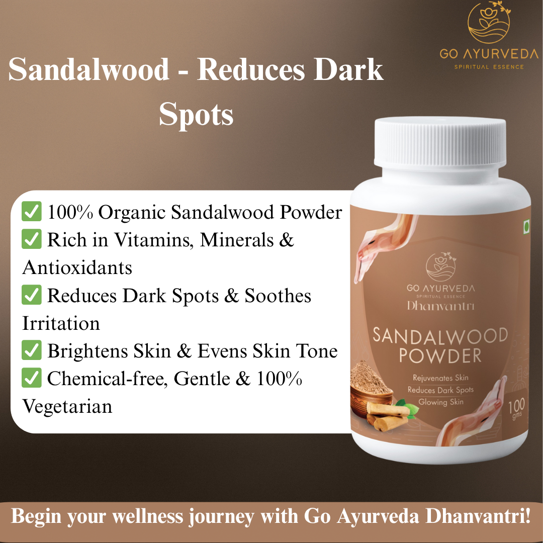 Sandalwood Powder | Face Pack | Soothes, Brightens & Enhances Natural Glow | 100g