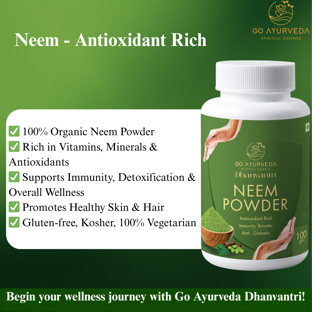 Neem powder |Antioxidant Rich | Immunity Booster | Blood Purifier