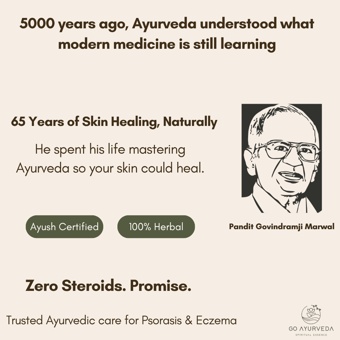Derm Care Oil Roll-On - Ayurvedic Oil for Psoriasis, Eczema, Itching & Rashes