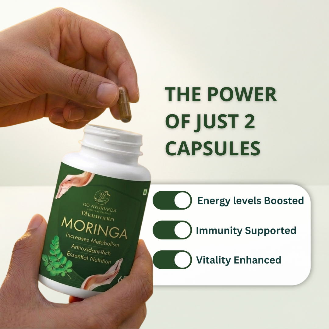 Moringa Capsules | For Improved Metabolism | For Daily Nutrition | 60 Capsules
