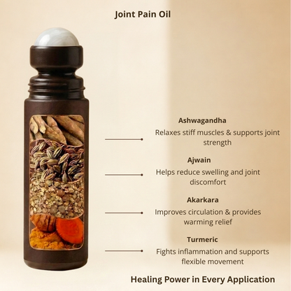 Pain Relief Oil - 80 ML | Fast Relief from Pain | For Arthritis