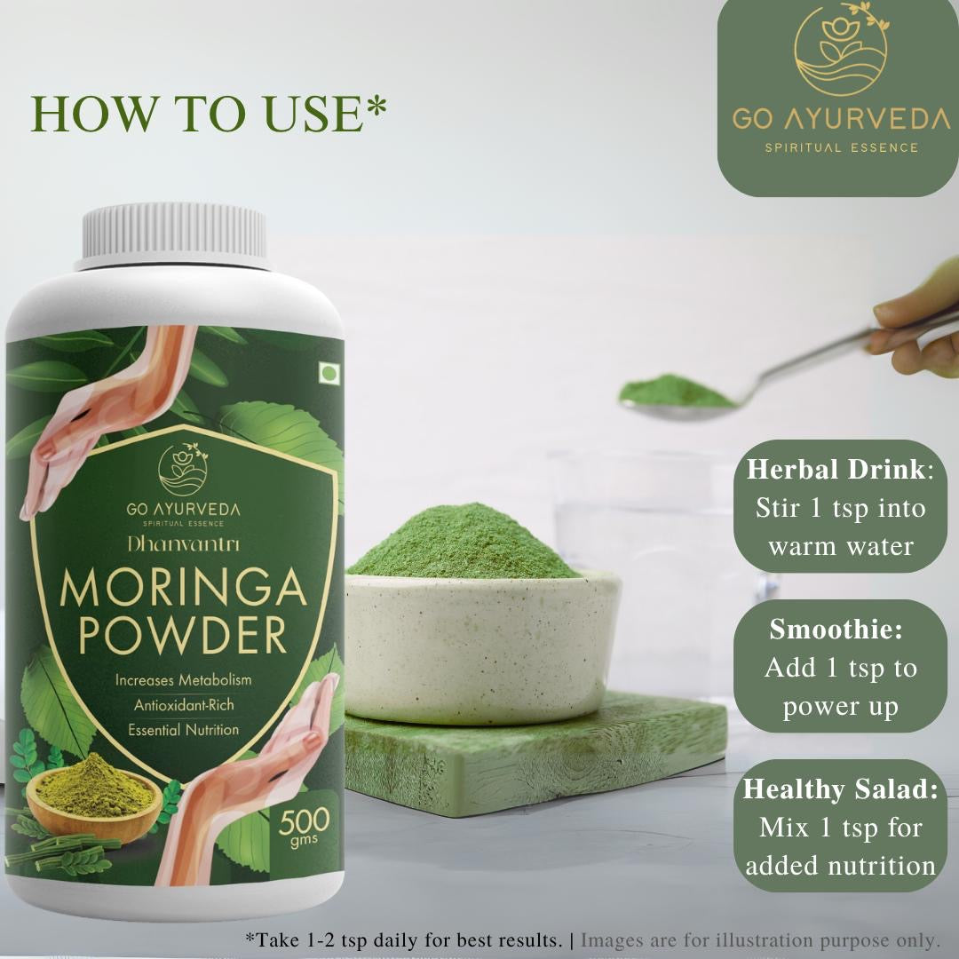 Moringa Powder | For Improved Metabolism | For Daily Nutrition