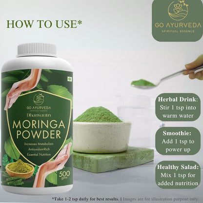 Moringa Powder | For Improved Metabolism | For Daily Nutrition