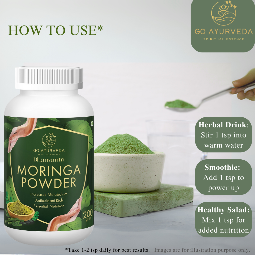 Moringa Powder | For Improved Metabolism | For Daily Nutrition