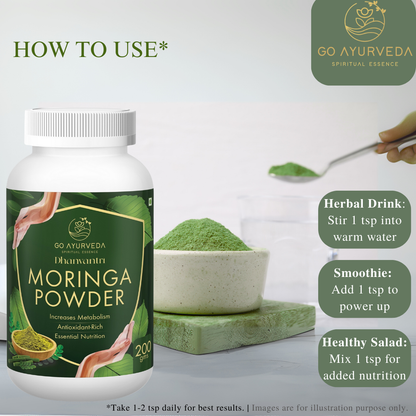 Moringa Powder | For Improved Metabolism | For Daily Nutrition
