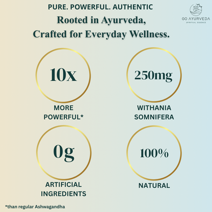 Shilajit Gold Capsules - Pure Himalayan Shilajit with Ashwagandha for Energy & Stamina | 60 Capsules